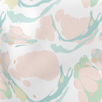 Special Abstract Ink Color Blo Stretch Ponte