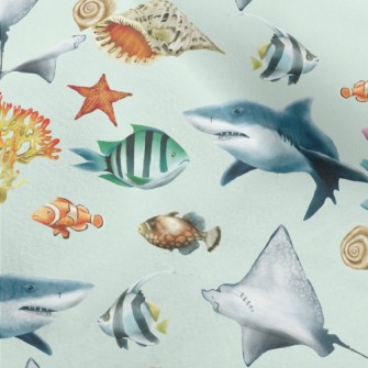 Rare Marine Life Micro Fleece