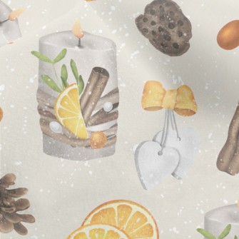Watercolor Style Decoration Micro Fleece