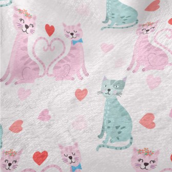 A Pair Of Cats Celebrating Val Minky