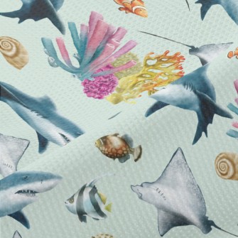 Rare Marine Life Piqué