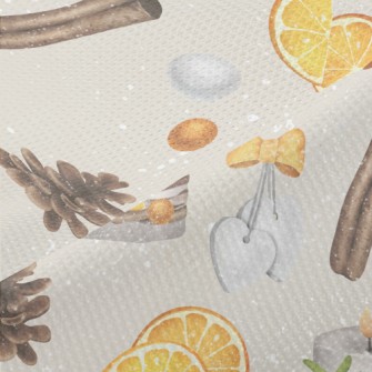 Watercolor Style Decoration Piqué