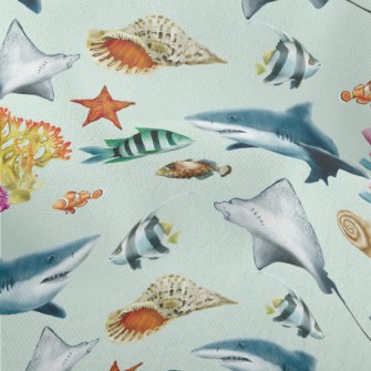 Rare Marine Life Lightweight Performance Linen