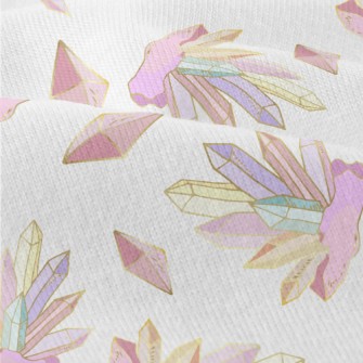 Hand Drawn Crystals And Gemsto Modern Jersey