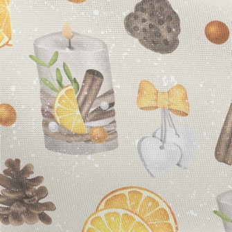 Watercolor Style Decoration Pongee