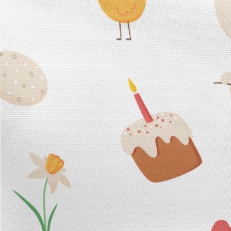 Easter Chicks And Eggs Pongee