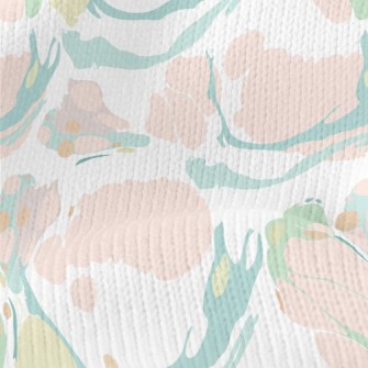 Special Abstract Ink Color Blo Stretch Jersey