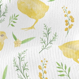 Yellow Bird In The Grass Stretch Jersey