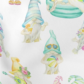 Happy Dwarfs In Summer Lightweight Cotton Poplin