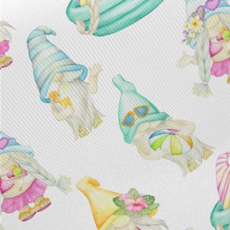 Happy Dwarfs In Summer Midweight Cotton Poplin