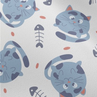 Fat Cat And Fish Bones Chiffon