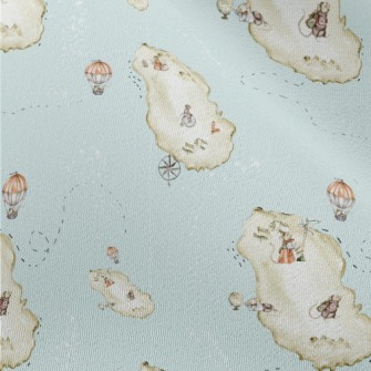 Hand Drawn Watercolor Ocean Is Chiffon
