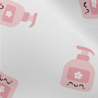 Playful Pink Bath Bottle Chiffon