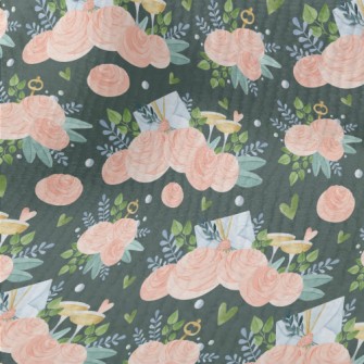 Hand Drawn Flower Invitation Terry