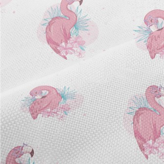 Flamingo Taking A Bath And Gro Performance Linen
