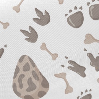 Mysterious Dinosaur Footprints Twill