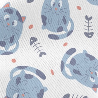 Fat Cat And Fish Bones Standard Corduroy