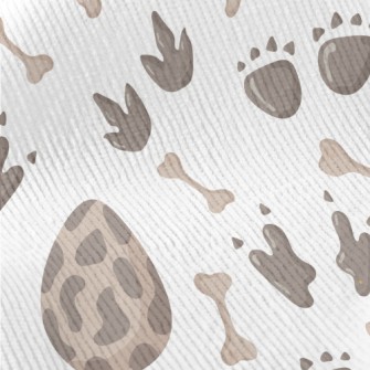 Mysterious Dinosaur Footprints Standard Corduroy