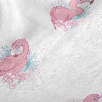 Flamingo Taking A Bath And Gro Minky