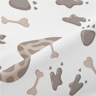 Mysterious Dinosaur Footprints Piqué