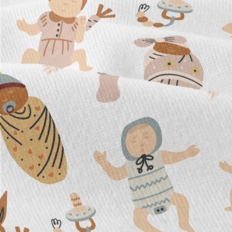 Newborns In Various Sleeping P Modern Jersey