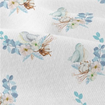Flowers And Yellow-bellied Gla Modern Jersey