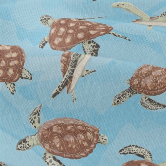 A Turtle Swimming Freely Modern Jersey