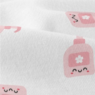 Playful Pink Bath Bottle Modern Jersey