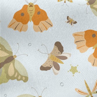 Passionate Butterfly Jersey Backed Fleece