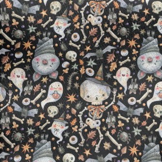 Ghosts Join In The Fun Of Hall Jersey Backed Fleece