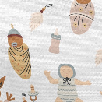 Newborns In Various Sleeping P Pongee