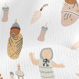 Newborns In Various Sleeping P Stretch Jersey