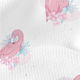 Flamingo Taking A Bath And Gro Stretch Jersey
