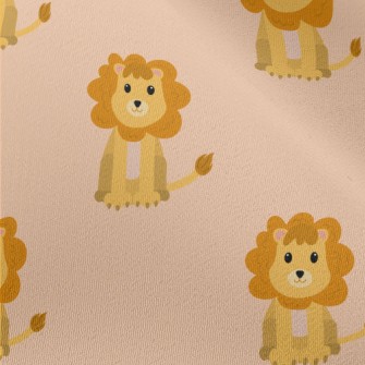 Cute Cartoon Lion Chiffon