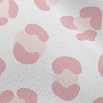 Pink Leopard Spots Chiffon