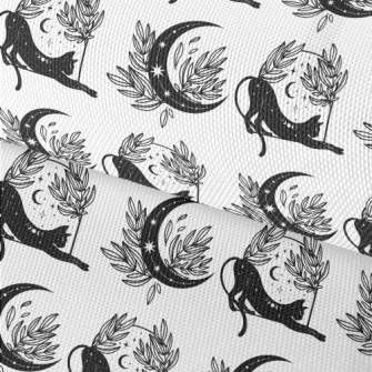 Mystical Symbols And Cats Waterproof Oxford