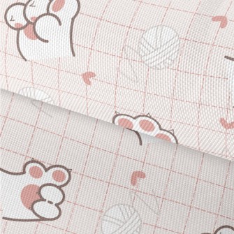 Cat Meat Ball And Yarn Ball Waterproof Oxford