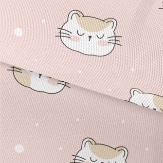Cute Sleeping Cat Waterproof Oxford
