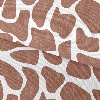 Brown Giraffe Spots Waterproof Oxford