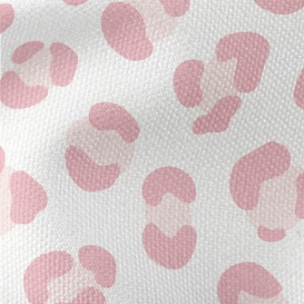 Pink Leopard Spots Waterproof Canvas