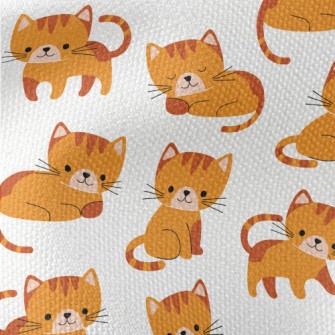 Cute Kitten Activities Waterproof Canvas