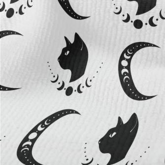 Cat And Moon Symbol Terry