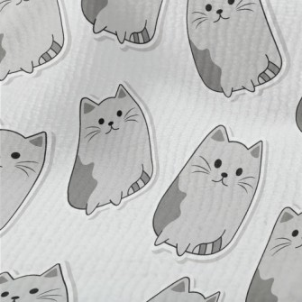 Gray Cartoon Cat Terry