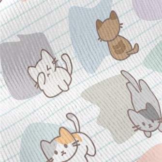 Japanese Cartoon Cat Standard Corduroy