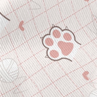 Cat Meat Ball And Yarn Ball Standard Corduroy