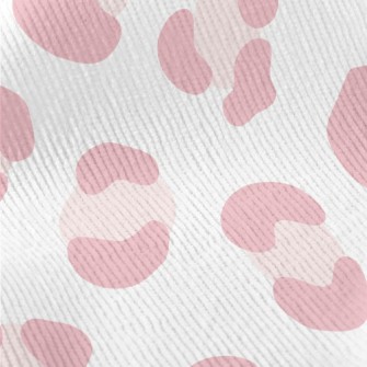 Pink Leopard Spots Standard Corduroy