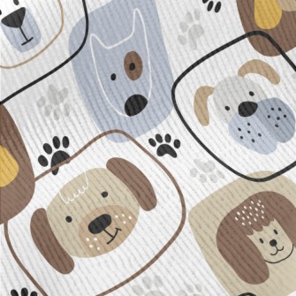 Dog Face Graffiti For Kids Standard Corduroy