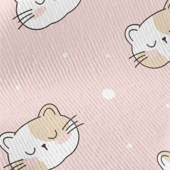 Cute Sleeping Cat Standard Corduroy