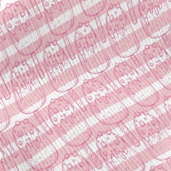 Hand Drawn Berry Popsicle Standard Corduroy