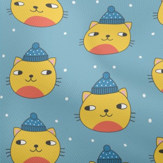 Warm Wool Hat Cat Dobby